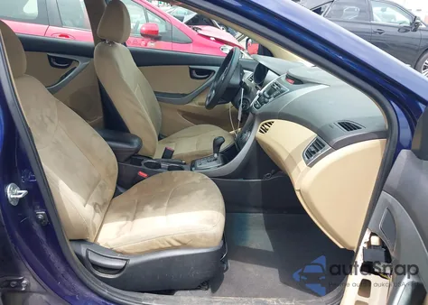 2013 Hyundai Elantra Gls from USA, damaged, VIN 5NPDH4AE9DH253824